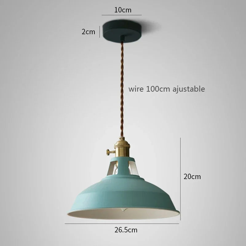 Retro Industrial Pendant Lights for Restaurant and Home Decor