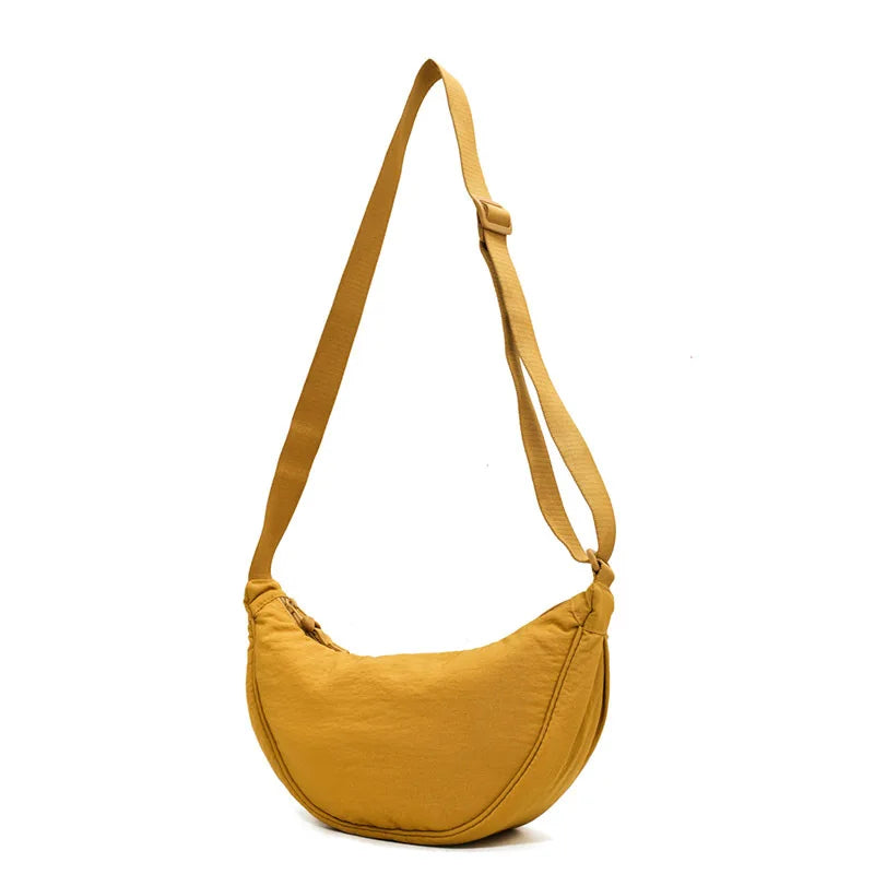 Designer Nylon Hobo Crossbody Bag for Women with Large Capacity - 2023 Collection