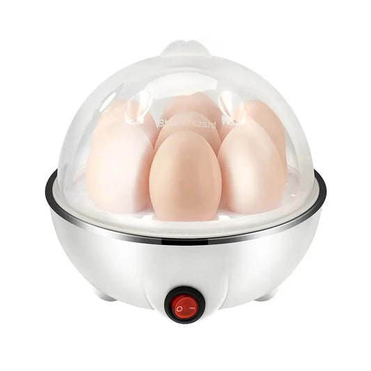 Electric Single Egg Cooker with Multifunctional Rapid Steaming for Breakfast - Kitchen Appliance