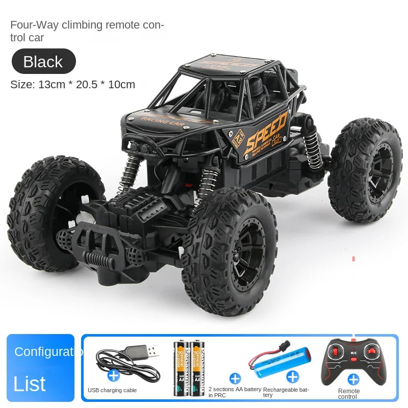 1:16 Scale Alloy Off-Road Rock Climbing Remote Control Car Model for Kids