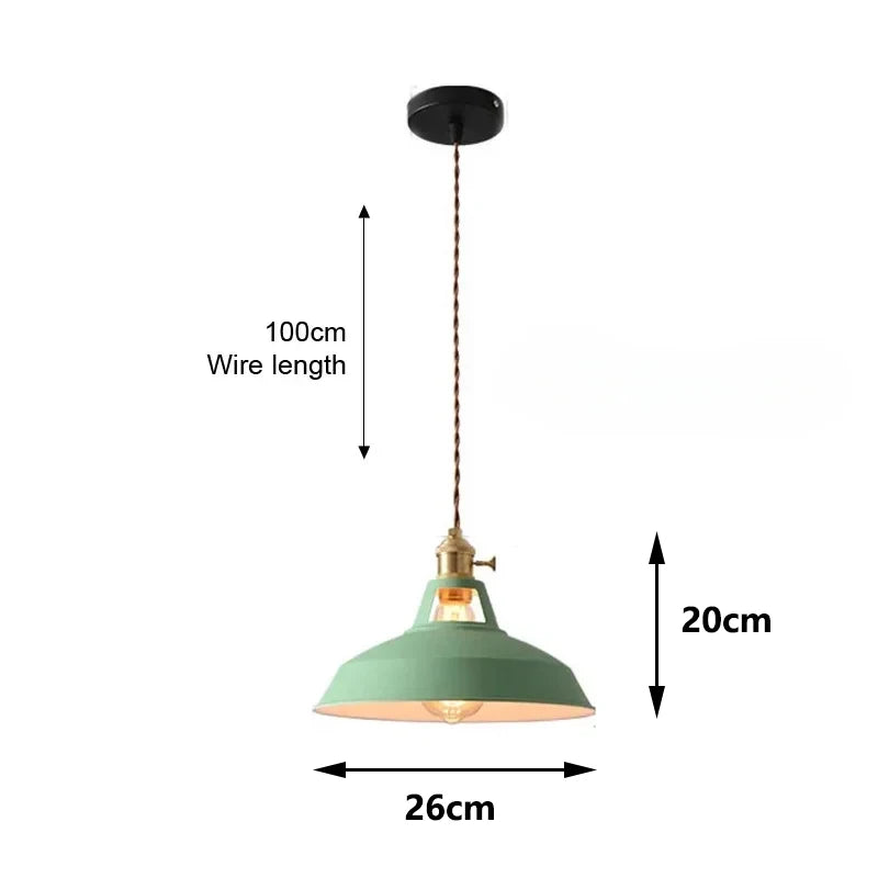 Retro Industrial Pendant Lights for Restaurant and Home Decor