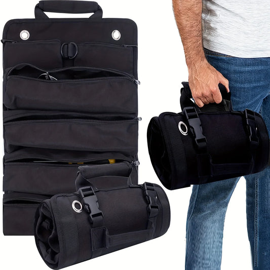 Heavy Duty Tool Bag Organizer with Detachable Pouches and 6 Tool Pouches