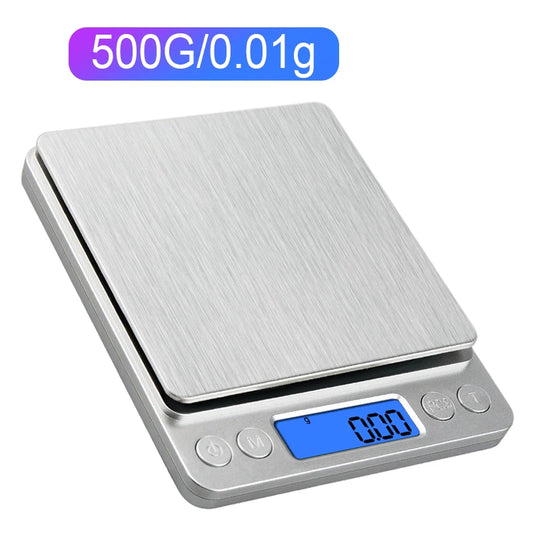 Digital Jewelry and Kitchen Scale with Portable Design and High Precision Measurement