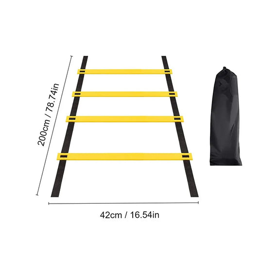 Nylon Agility Ladders for Speed Training and Sports Flexibility - Football Training Equipment