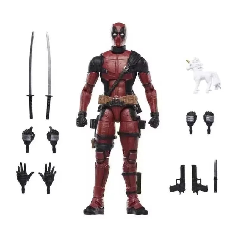 Legends Deadpool Movie Series Collectible Figure - Fully Poseable Desktop Ornament Gift