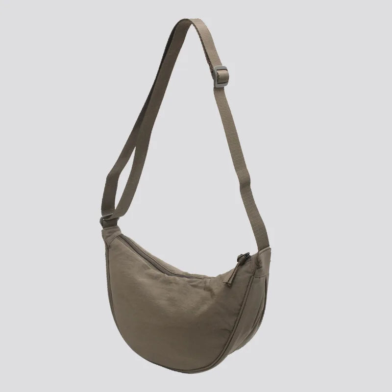 Designer Nylon Hobo Crossbody Bag for Women with Large Capacity - 2023 Collection