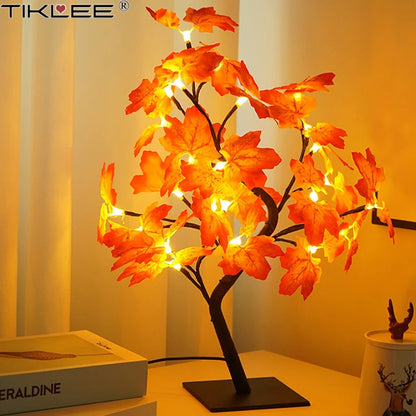 "24-Head Rose Table Lamp with USB Operated Fairy Lights for Wedding and Holiday Decor"