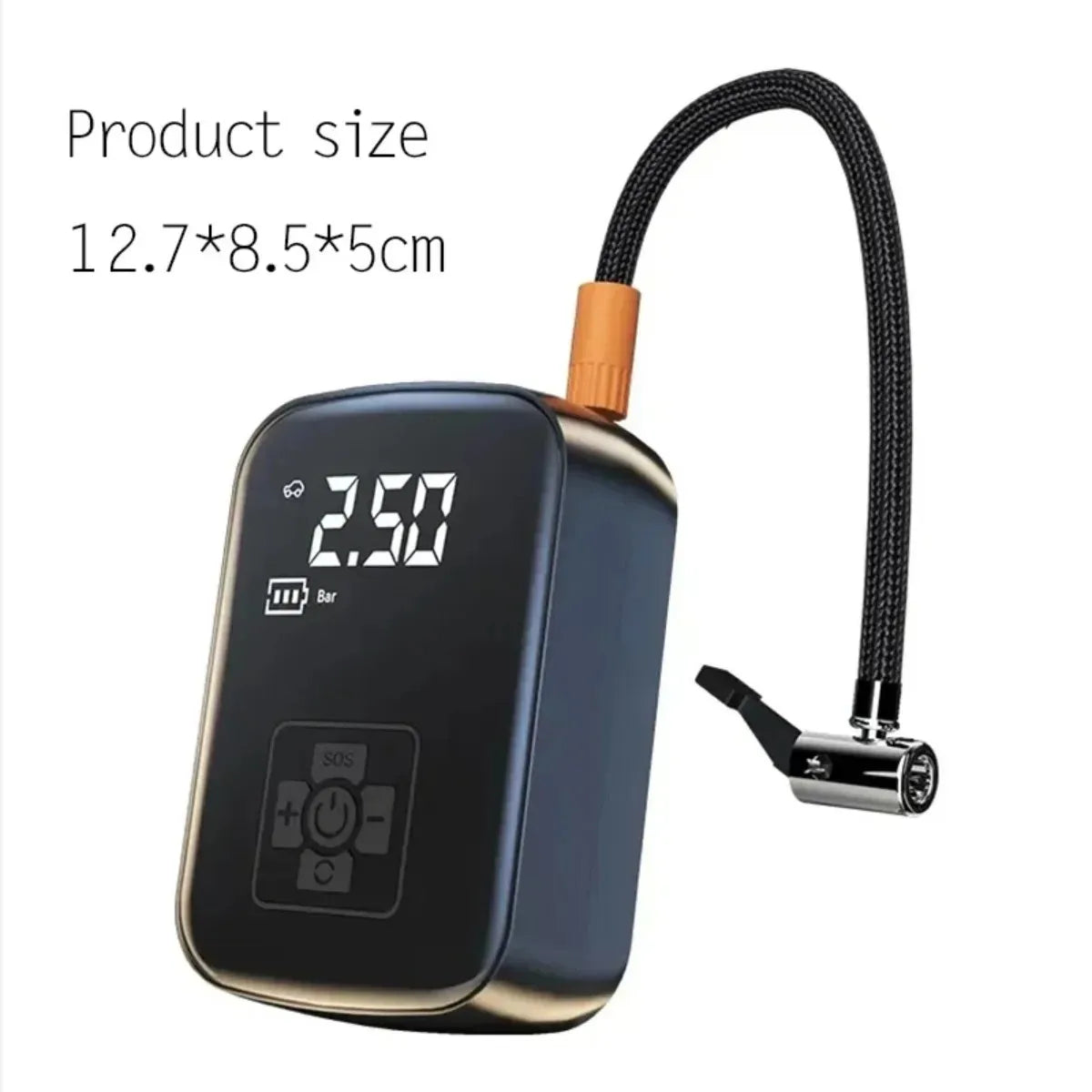 Wireless Portable Electric Car Tire Inflator with Intelligent Digital Display