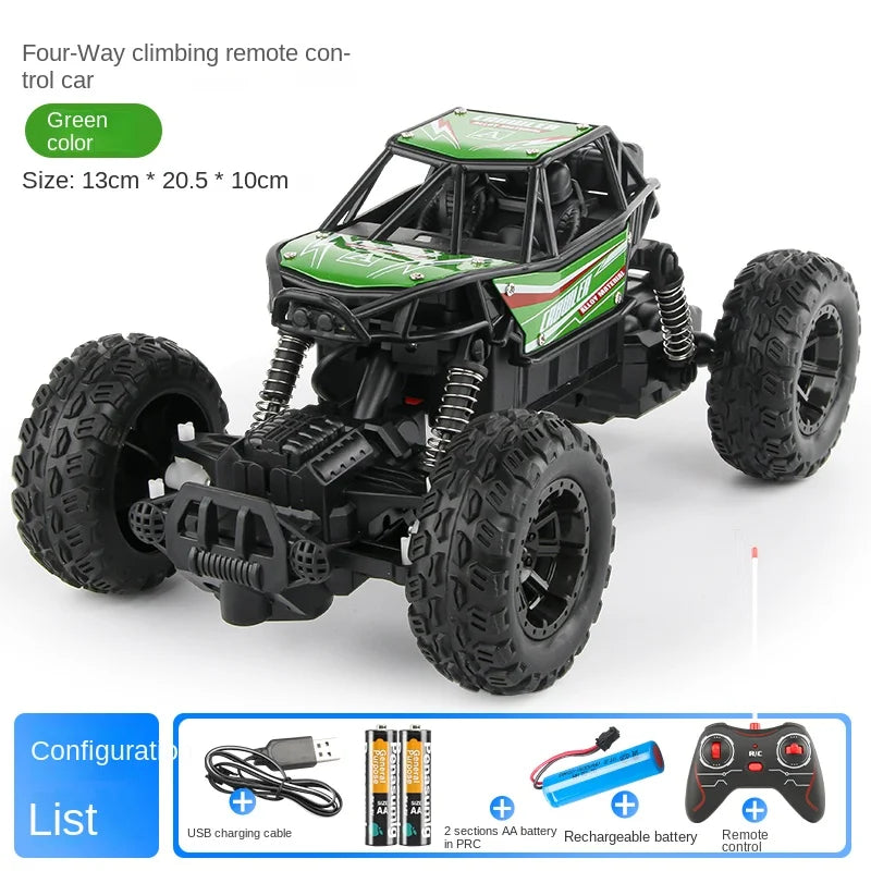 1:16 Scale Alloy Off-Road Rock Climbing Remote Control Car Model for Kids