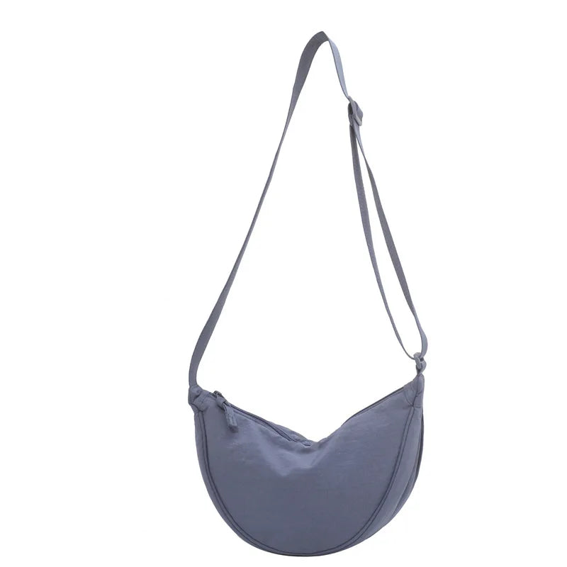 Designer Nylon Hobo Crossbody Bag for Women with Large Capacity - 2023 Collection