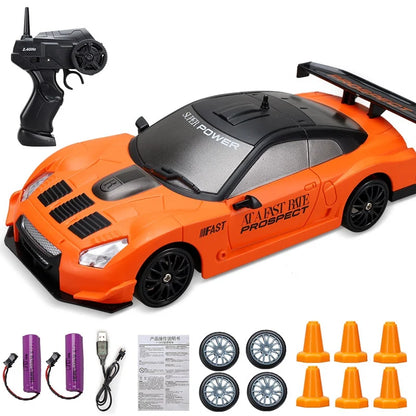 2.4GHz High Speed Drift RC Car 4WD Remote Control AE86 Model GTR Vehicle Racing Car for Children - Christmas Gift