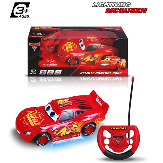 Pixar Cars 3 Lightning Mcqueen Remote Control Electric Toy Car - Sports Car Model for Kids