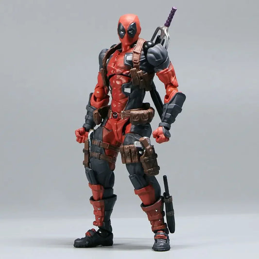 Marvel Legends Deadpool Action Figure by Revoletch Yamaguchi - Movable Joints and Kaiyodo Movie Model