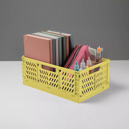 12-Inch Collapsible Storage Bin for Teens - West & Arrow