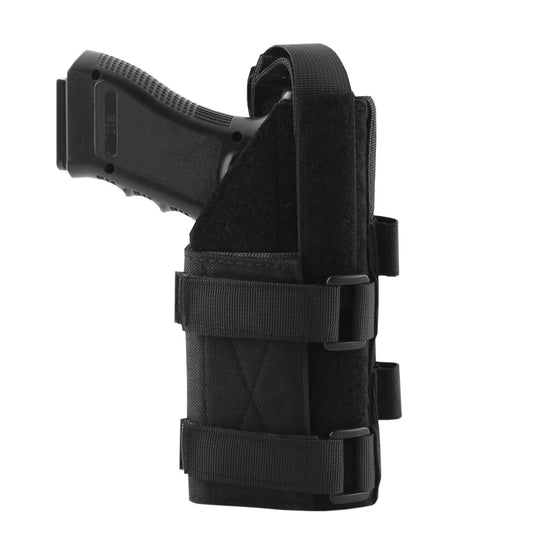 Professional Gun Holster with Molle Modular Belt System for Right Handed Shooters - Compatible with M9, 1911, Glock 17, 19, 22, 23, 31, 32, 34, 35