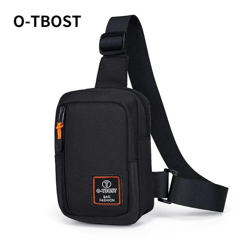 Men's Oxford Cloth Shoulder Bag - Outdoor Multifunctional Small Backpack