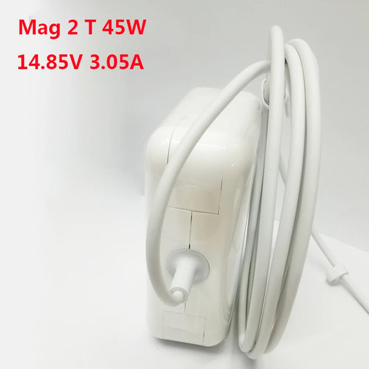 45W MagSafe 2 Laptop Power Adapter Charger for Macbook Air Pro 11" 13" A1465 A1436 A1466 A1435 - 14.85V 3.05A - Pre-owned, Fully Functional