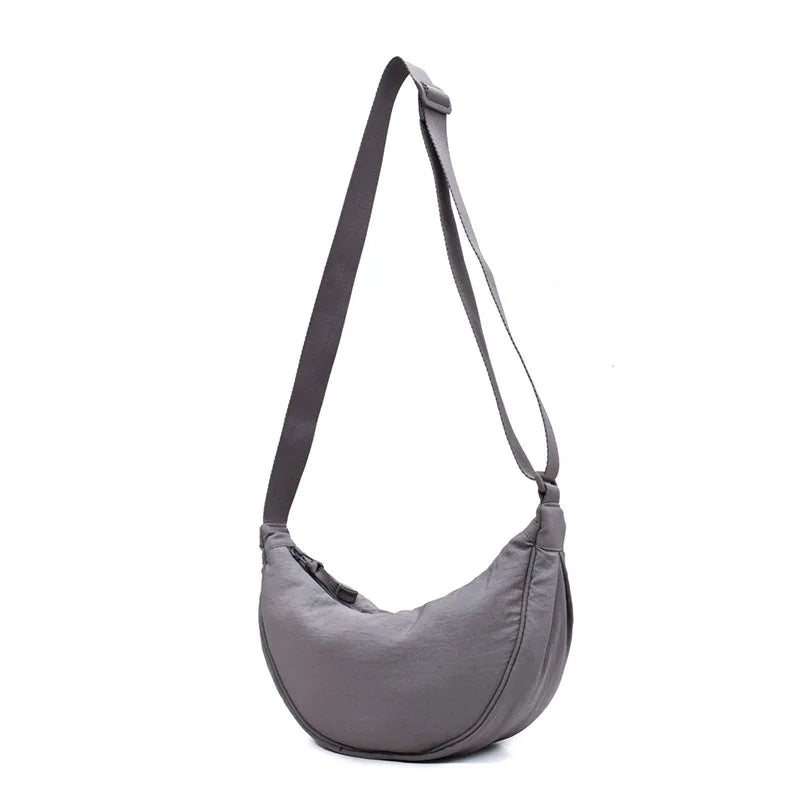 Designer Nylon Hobo Crossbody Bag for Women with Large Capacity - 2023 Collection