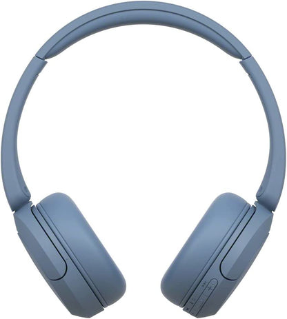 WH-CH520 Wireless Headphones, SONY Bluetooth On-Ear Headset with Microphone, Blue New