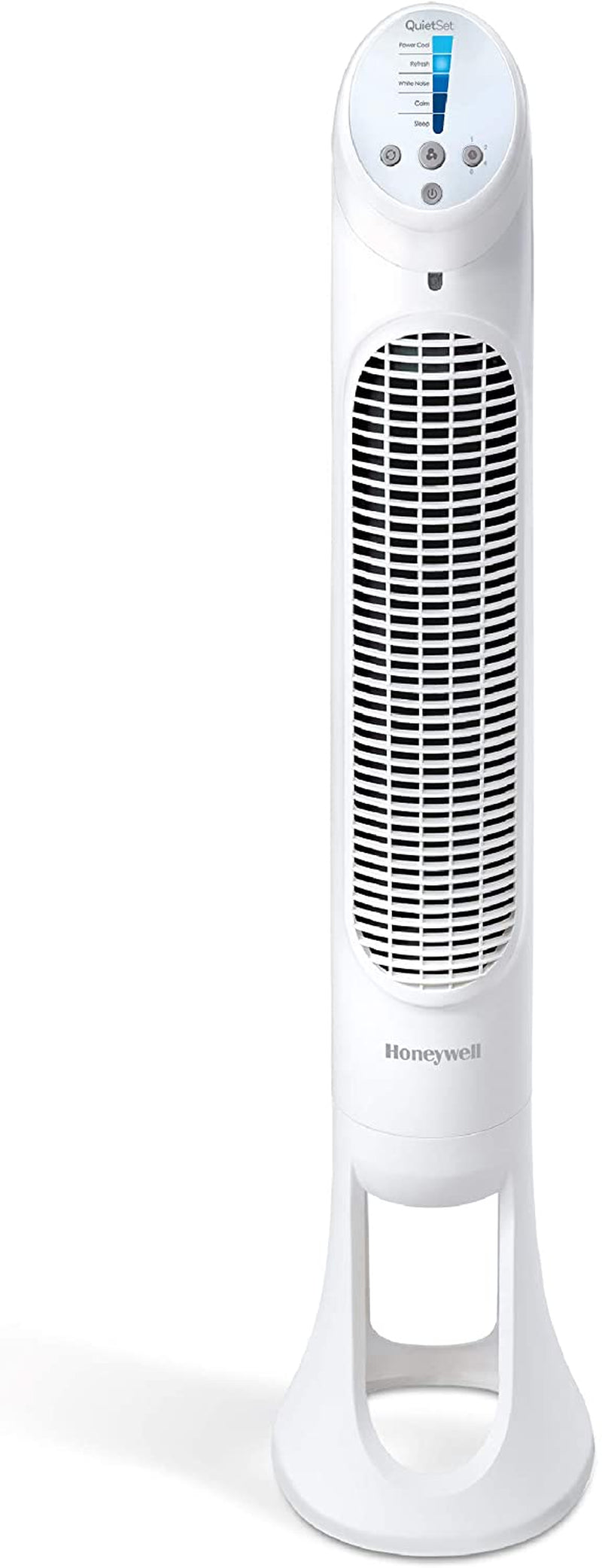 Honeywell HYF260 Quiet Set Whole Room Tower Fan, White